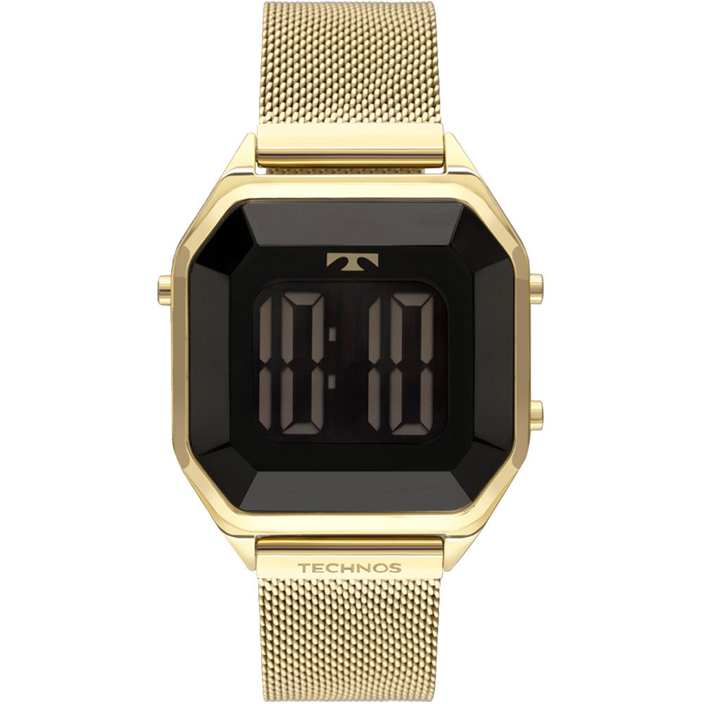 Relógio Technos Feminino Digital Dourado BJ3851AJ/4P